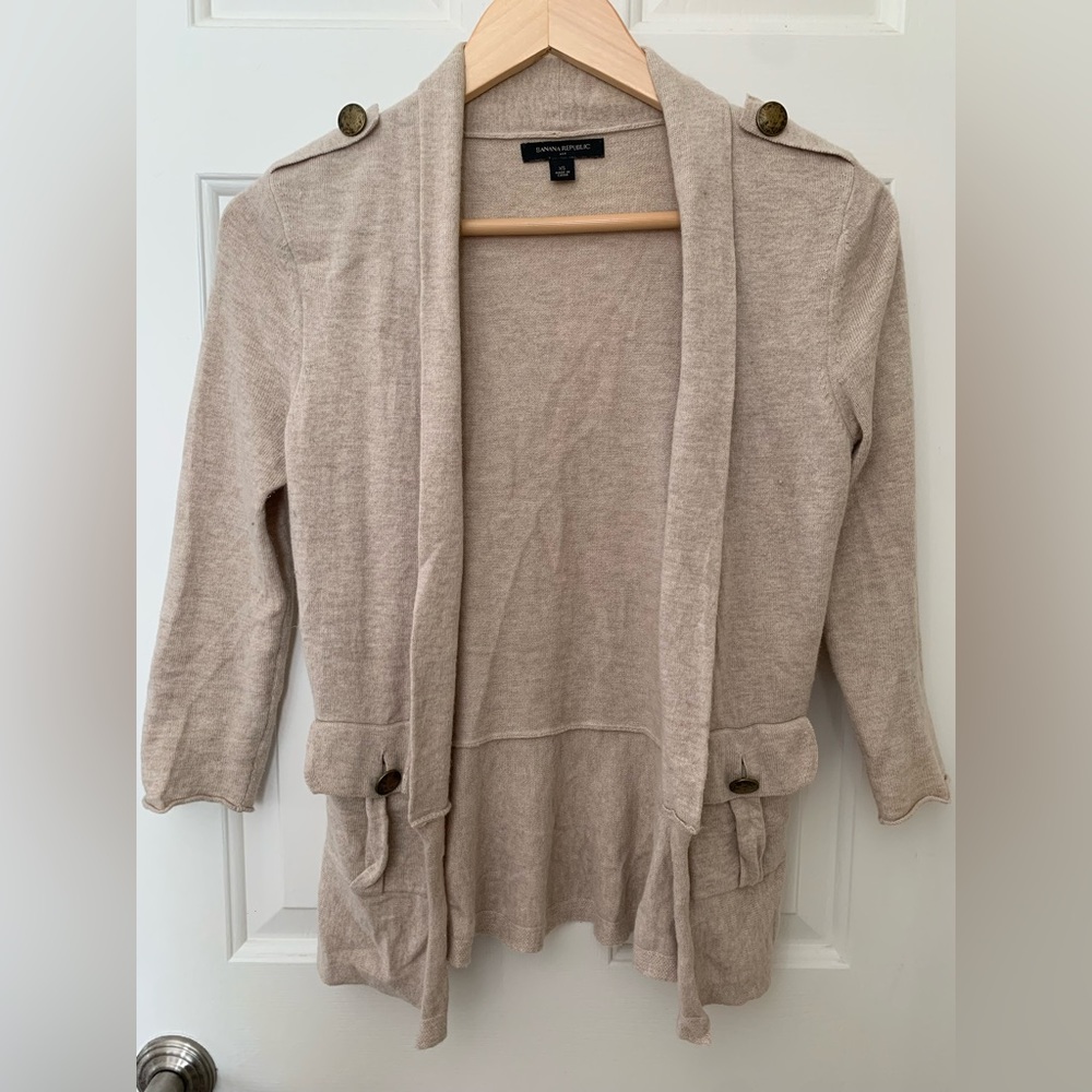 Banana Republic 3/4 Sleeve Cardigan - SZ XS